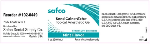 Sensicaine TM ExtraTopical Anesthetic 포장