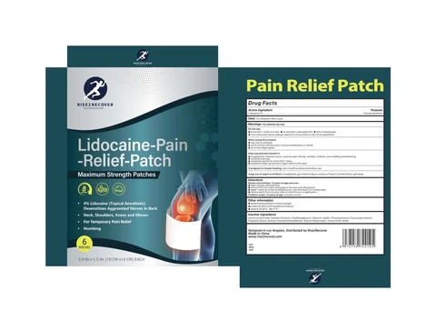 Lidocaine-Pain-Relief-Patch packaging