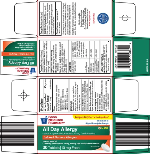 good neighbor pharmacy all day allergy packaging