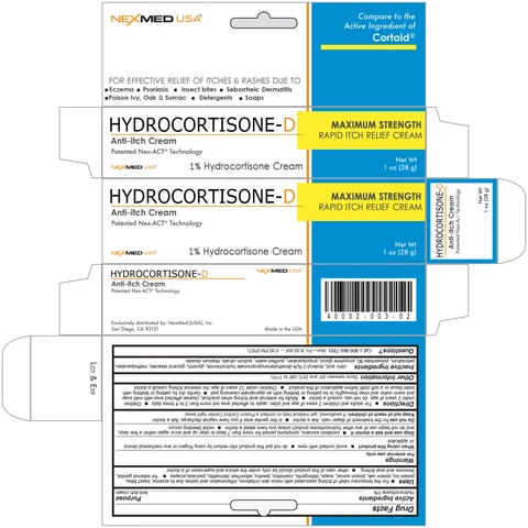 HydrocortisoneD 포장