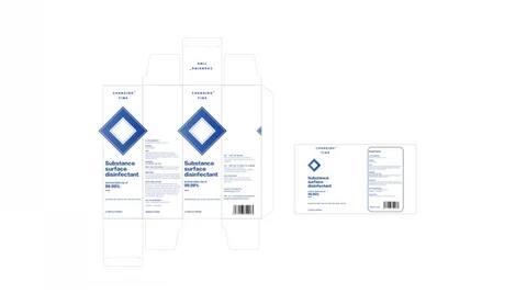 Substance surface disinfectant 포장
