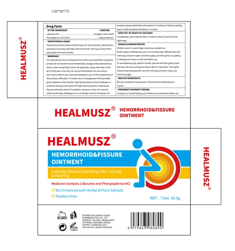 HEALMUSZ HEMORRHOID FISSURE 포장