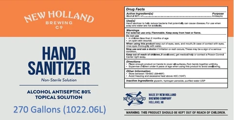 Hand Sanitizer packaging