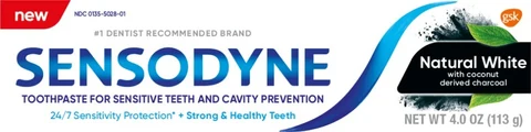 Sensodyne Natural white 포장