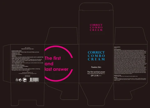 CORRECT COMBO packaging