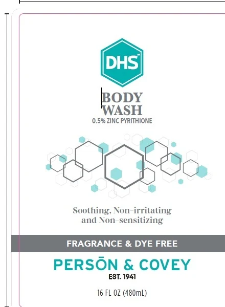 DHS Body Wash 포장