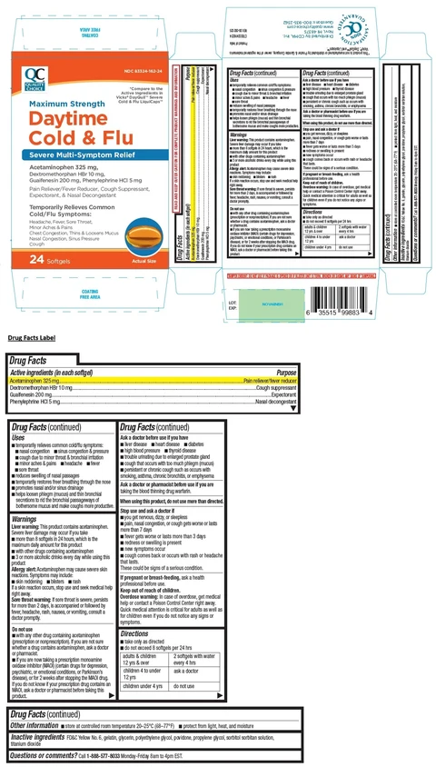 QUALITY CHOICE Maximum Strength Daytime Cold and Flu 포장