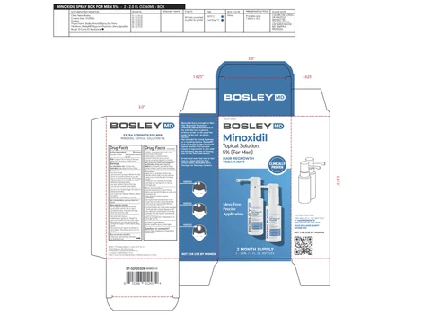 Bosley MD Extra Strength for Men 포장