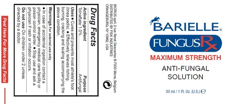 Barielle Fungus Rx Maximum Strength Anti-Fungal 포장