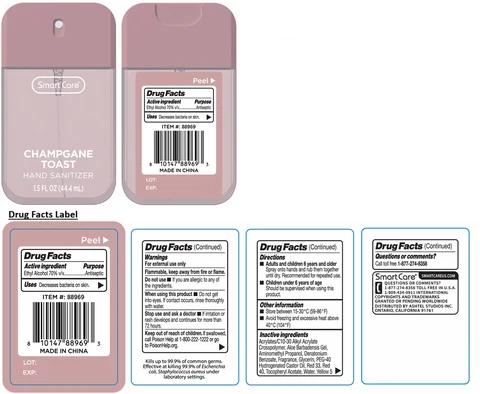 Smart Care CHAMPAGNE TOAST HAND SANITIZER 포장
