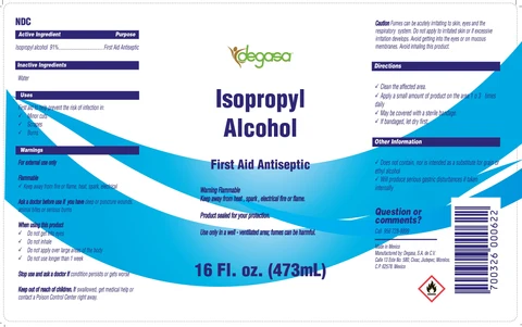 ISOPROPYL ALCOHOL packaging