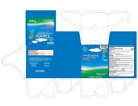 Claritin 포장