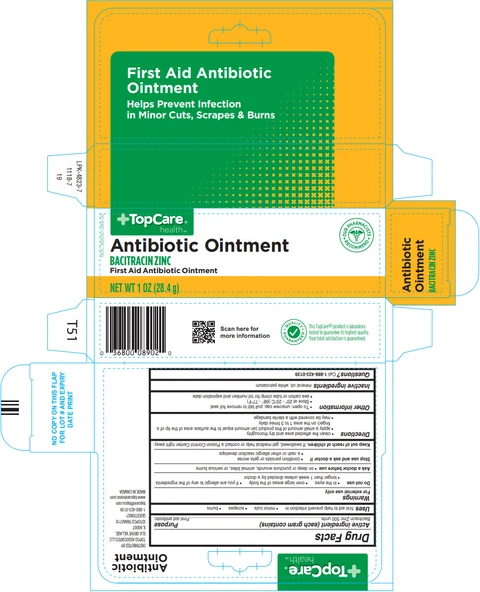 TopCare Bacitracin Zinc packaging
