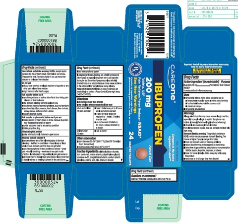 Ibuprofen 포장
