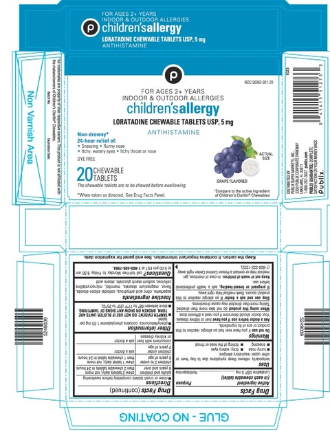 DYE-FREE CHILDRENS LORATADINE 포장
