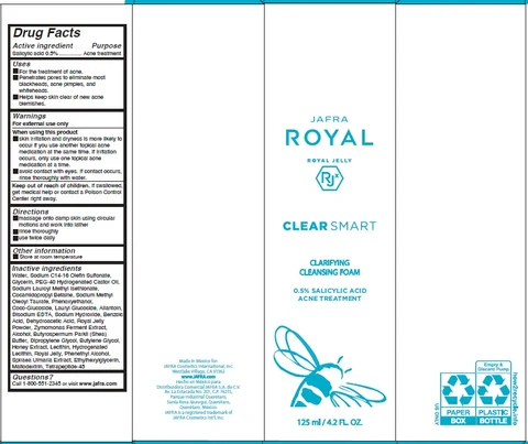 Clear Smart Clarifying Cleansing Foam 포장