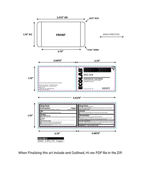 XHC-075 packaging