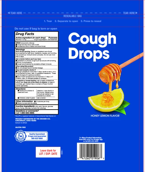 Cough Drops 포장