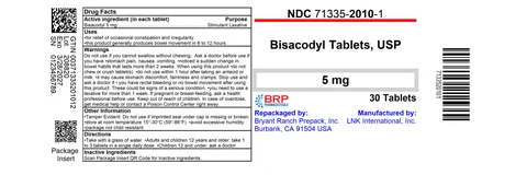 Bisacodyl 포장