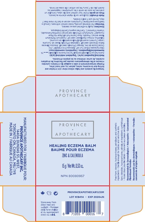 HEALING ECZEMA BALM 포장