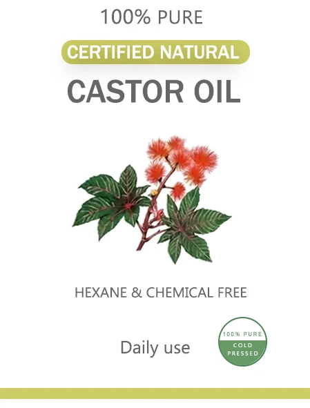 Certified Natural Castor Oil 포장