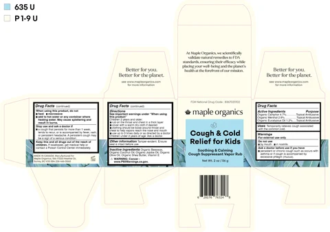 Cough and Cold Therapy For Kids 포장