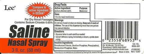 Saline Nasal3oz 포장