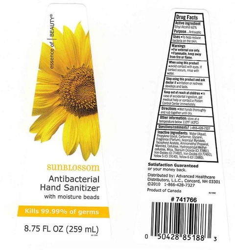 Antibacterial Hand SanitizerSunblossom 포장