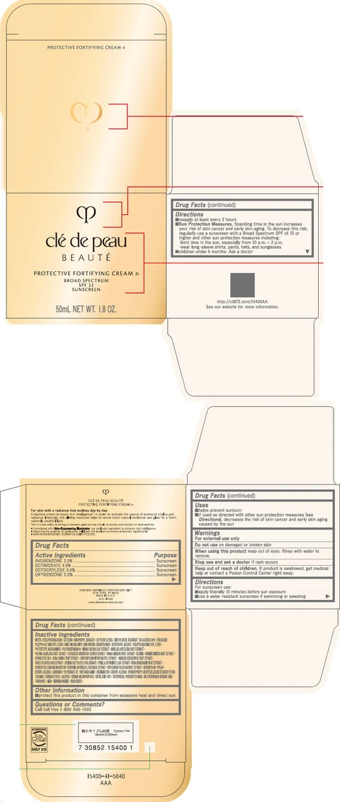 CLE DE PEAU BEAUTE PROTECTIVE FORTIFYING n packaging