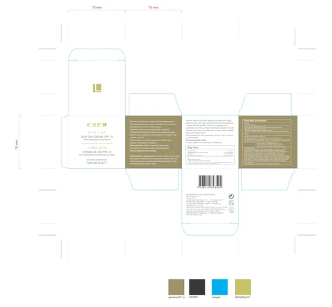 Silk Line Silk Day Cream SPF 15 포장