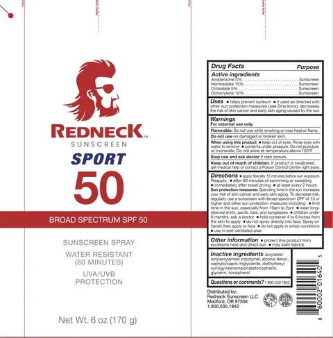 Redneck SPF 50 Sunscreen 포장