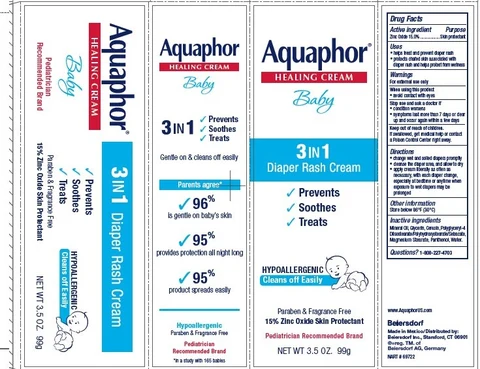 Aquaphor Healing Diaper Rash 포장