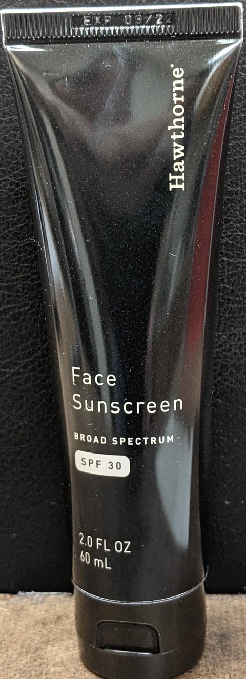HWT SPF 30 Unscented Face Sunscreen 2fl oz packaging