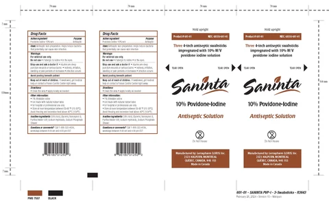 Saninta 10% Povidone-Iodine 포장