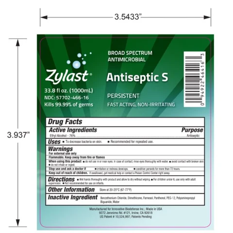 Zylast Antiseptic S 포장