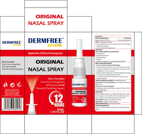 DERMFREE ORIGINAL NASAL 포장