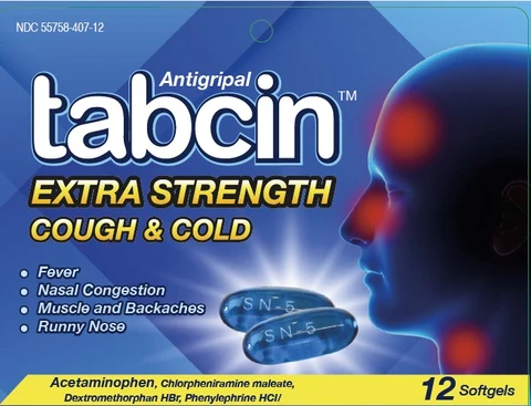 TabcinExtra Strength 포장