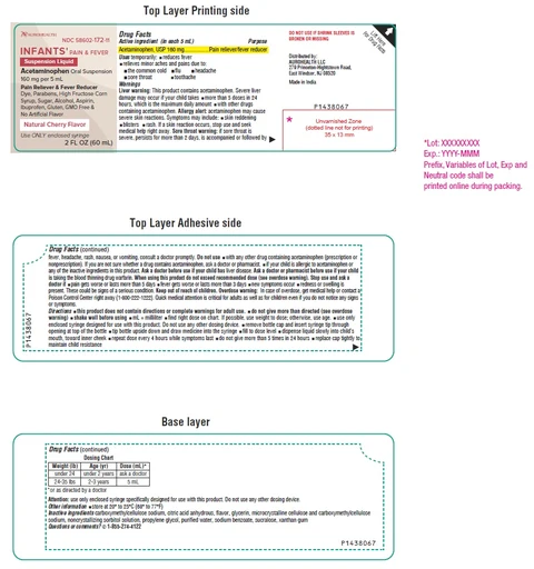 INFANTS Pain and Fever 포장