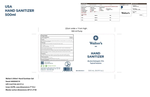 Hand Sanitizer 포장