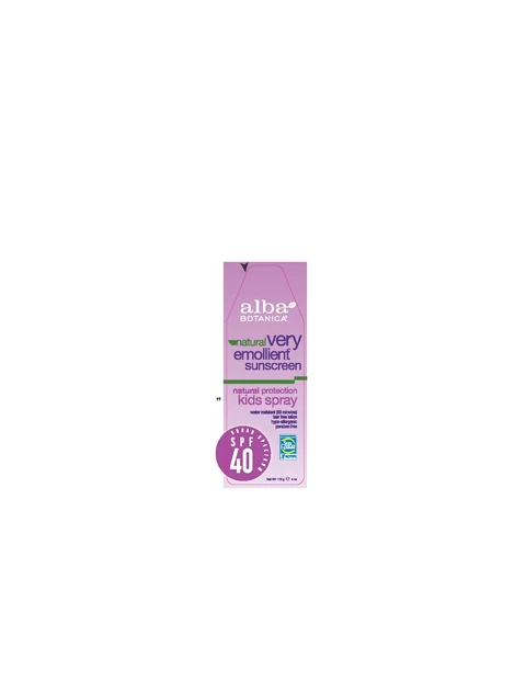 Alba Botanica Natural Very Emollient Sunscreen Kids SPF40 포장