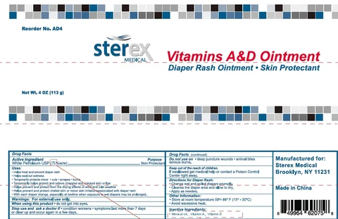 Vitamins A and D packaging