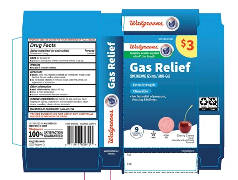 Walgreen Extra Strength 09 Chewable Tablets