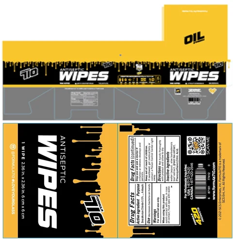 Antiseptic Wipes 포장