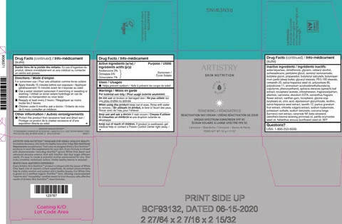 Artistry Skin Nutrition RENEWING Reactivation Day Cream SPF 30 포장