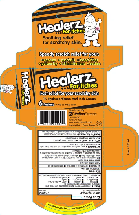 Healerz for Itches packaging