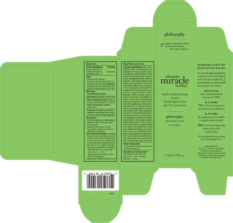 ultimate miracle worker multi-rejuvenating spf 30 포장