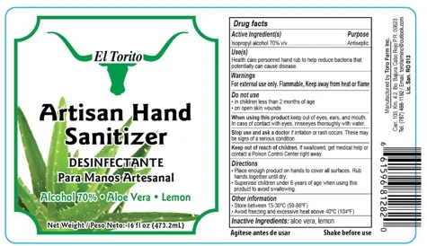 Artisan Hand Sanitizer 포장
