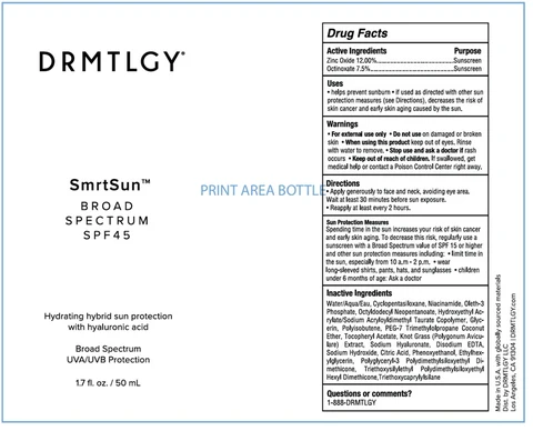 Broad Spectrum SPF45 packaging