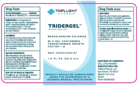 Tridergel packaging