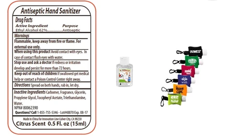 Antiseptic Hand Sanitizer 포장